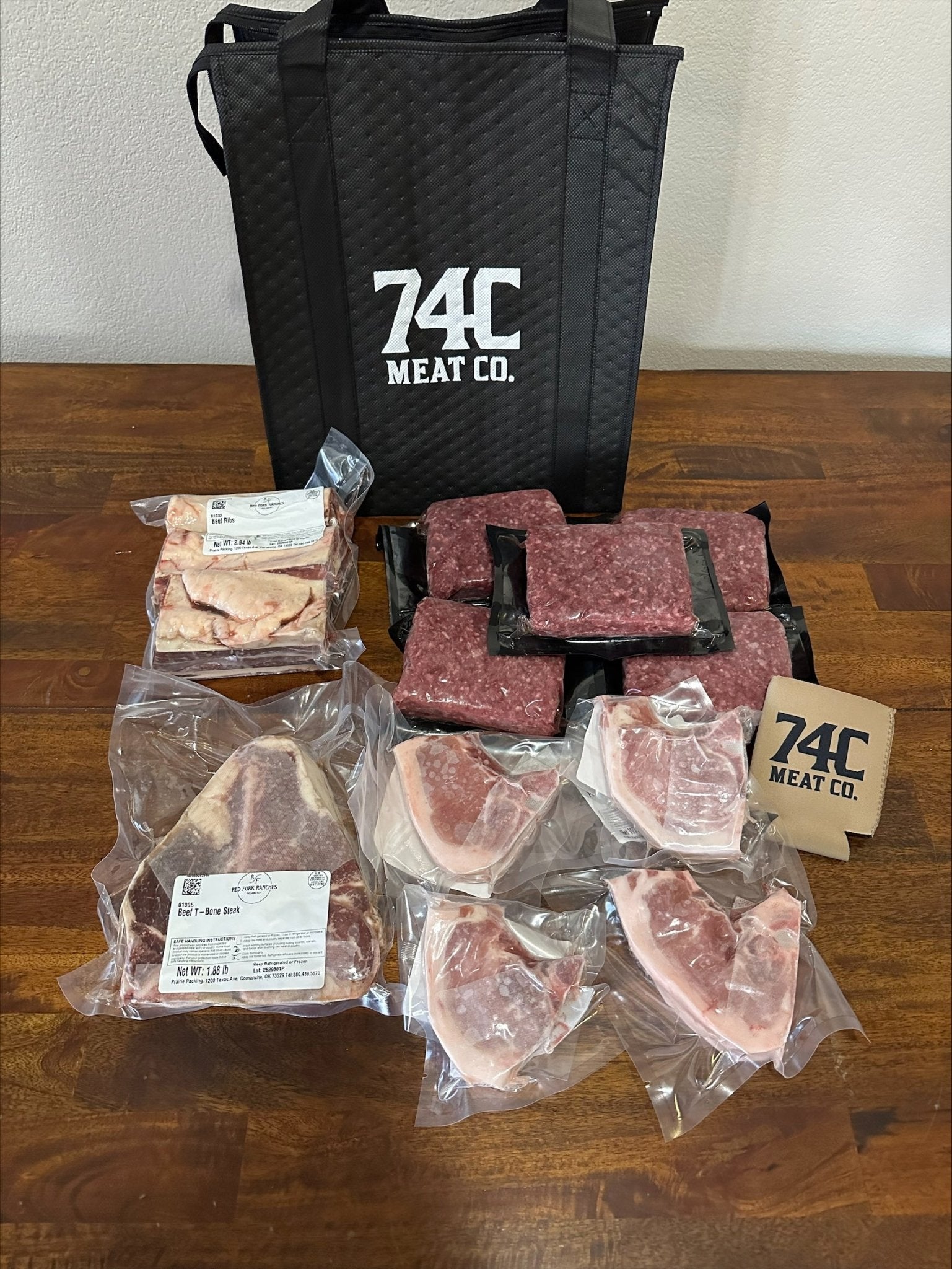 Grand Opening Box - Pasture-Raised Beef and Pork - 74C Meat Co. OKC
