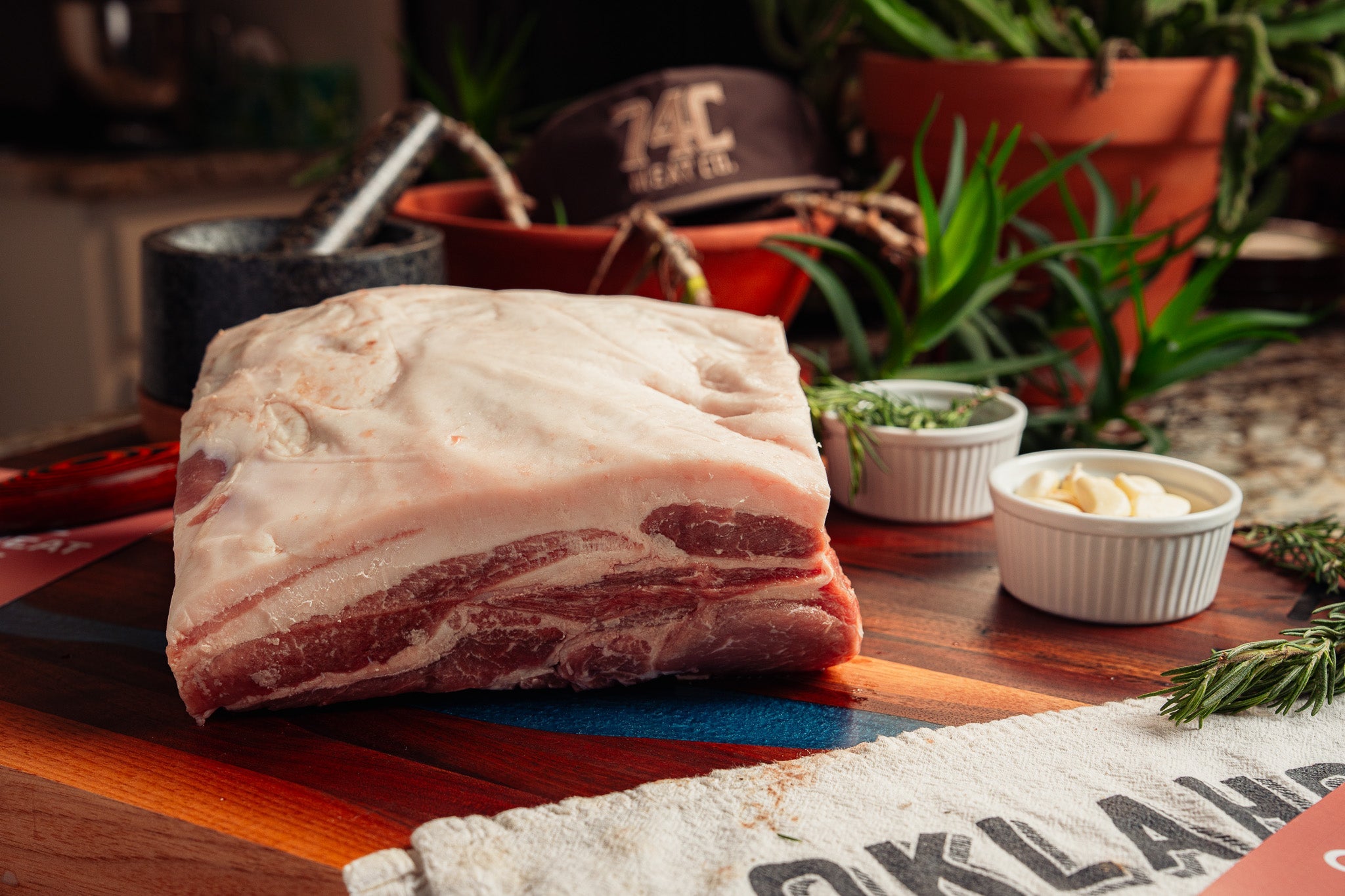 Pork Butt - Pasture-Raised Pork - 74C Meat Co. OKC
