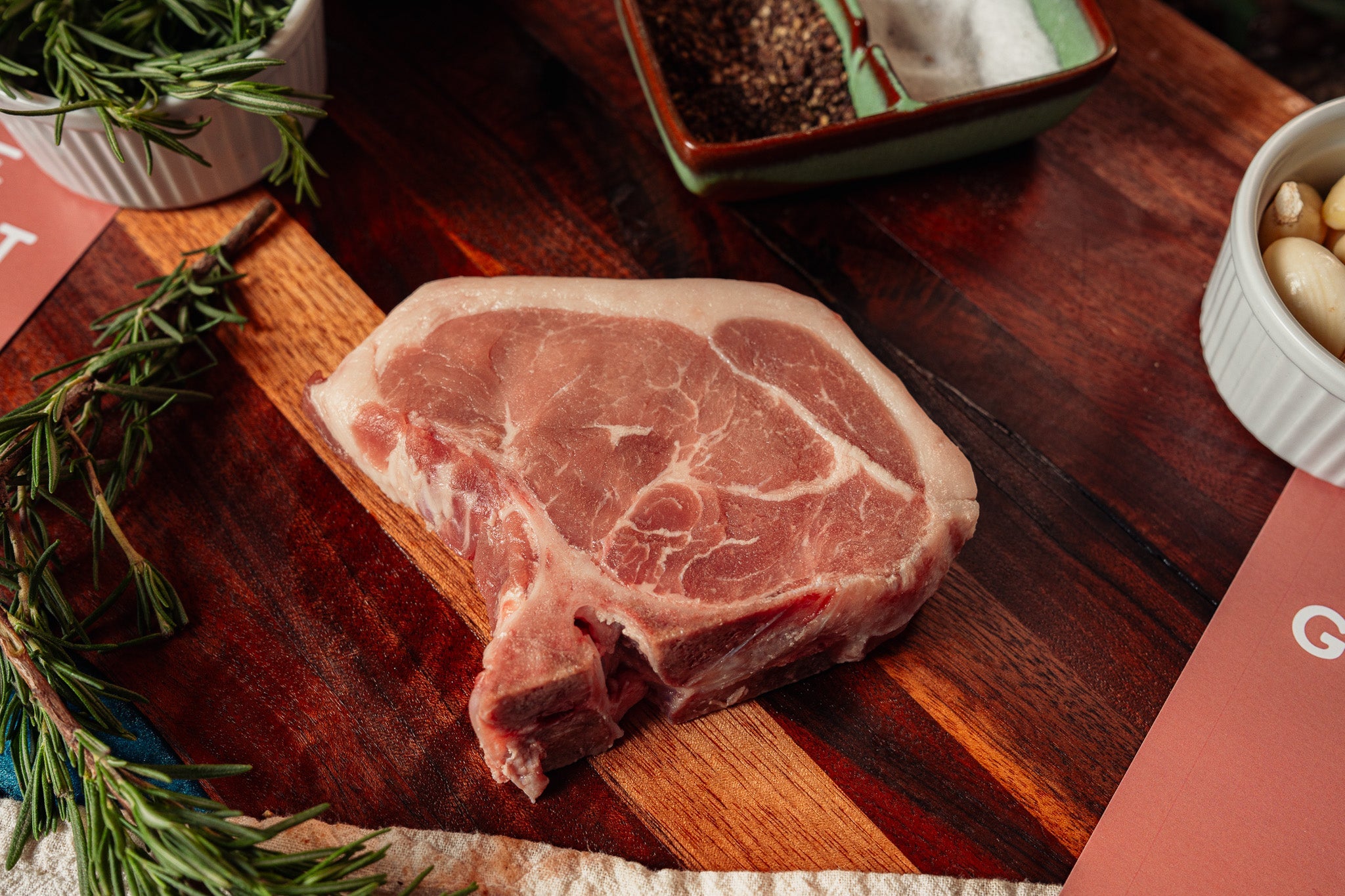 Bone-In Pork Chops - Pasture-Raised Pork - 74C Meat Co. OKC