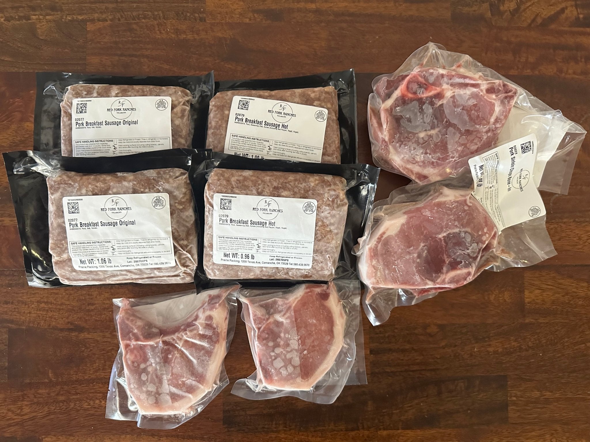 Pork Starter Box - Pasture-Raised Pork - 74C Meat Co. OKC