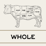 Whole Beef - Pasture-Raised Beef - 74C Meat Co. OKC
